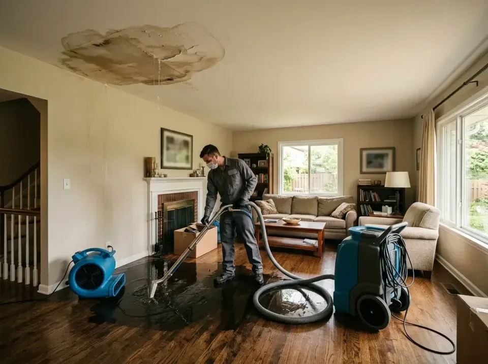 attic-pipe-burst-ceiling-drip-008 — frequently asked questions, Water Damage Restoration & Carpet Care in Asbury Lake, FL